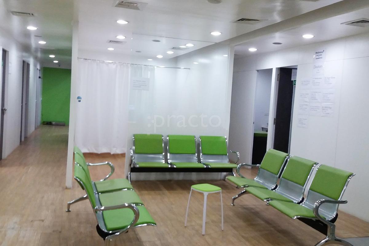 Waiting Area at Wellness Plus - Polyclinic & Diagnostics Viman Nagar Pune