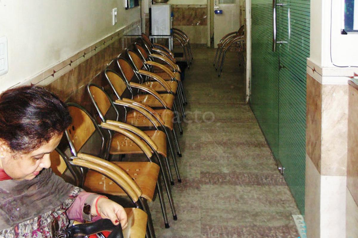 Waiting Area at West Delhi Psychiatry Centre Janakpuri Delhi