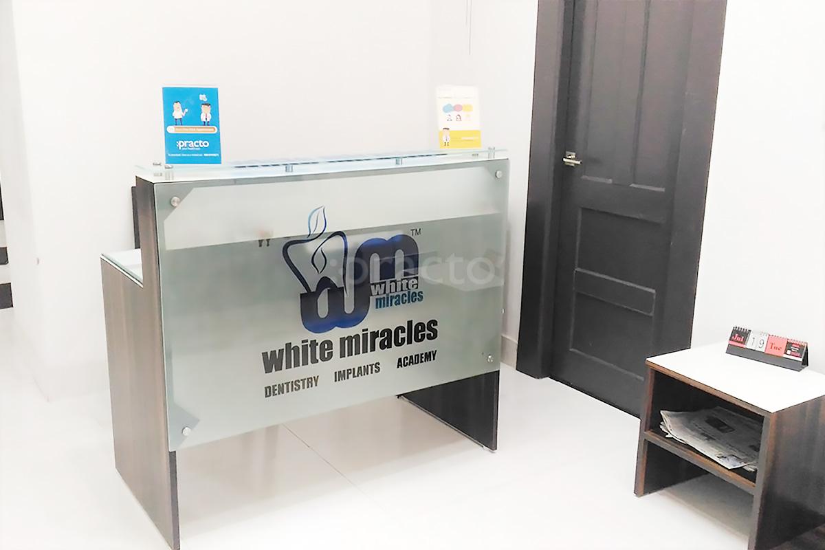 Reception at White Miracles Gomtinagar Lucknow