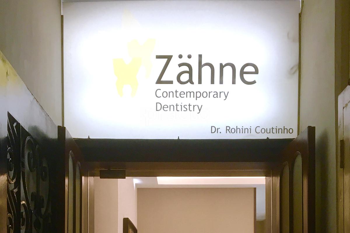 Entrance at Zahne Contemporary Dentistry Fort Mumbai